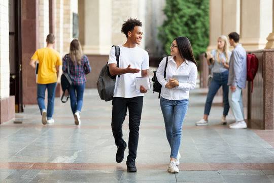 Students exploring study opportunities in Ireland