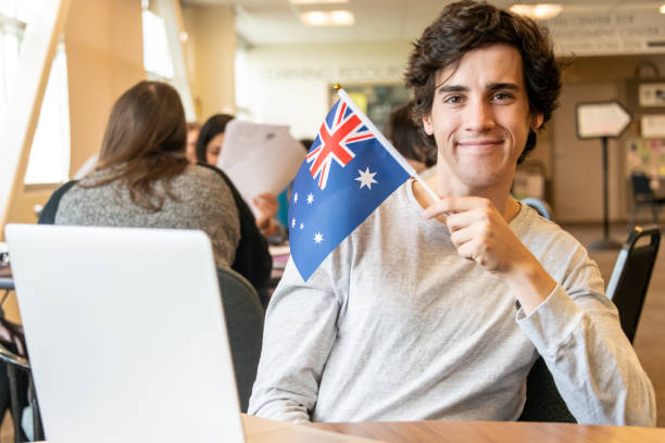 Students exploring study opportunities in Australia